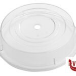 accessori COPRIPIATTO TRASPARENTE CON FORO CENTRALE CM.24  PC24TF INOX MACEL