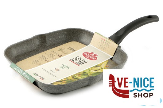 pentolame CORTINA GEO INDUX BISTECCHIERA CM 28 BALLARINI PAOLO - immagine 3