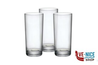 vetro CORTINA TRASPARENTE - CONFEZIONE 3 BICCHIERI LONG DRINK CL 27,5 BORMIOLI ROCCO