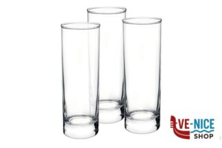 vetro CORTINA TRASPARENTE-CONFEZIONE 3 BICCHIRI LONG DRINK CL 30 BORMIOLI ROCCO