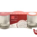 vetro CORTINA TRASPARENTE- CONFEZIONE 3 BICCHIERI VINO  CL.19,5 BORMIOLI ROCCO