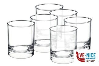 vetro CORTINA TRASP - SCATOLA 6 BICC VINO 19,5 BORMIOLI ROCCO