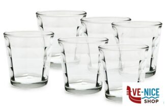 vetro CUBE-CONFEZIONE 6 BICCHIERI ACQUA CL.24 1.28755.V42 BORMIOLI ROCCO