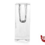 vetro CUBO-PORTACANDELA VETRO X CANDELA A STELO CM.4X4 H.10 A.L.E. IMPORT S.R.L. UNIPERSONALE