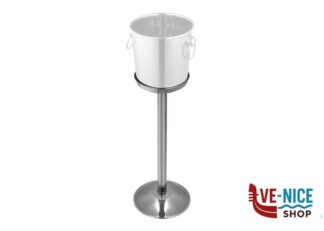 glacette/secchiello ghiaccio CUBOS COLONNA PORTASECCHIELLO 2 BOTTIGLIE INOX CM 22 H 63 5653 COMAS