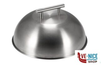 utensili vari CUPOLA PER LA COTTURA DI HAMBURGER IN ACCIAIO INOX 18.10 CM 25 ILSA