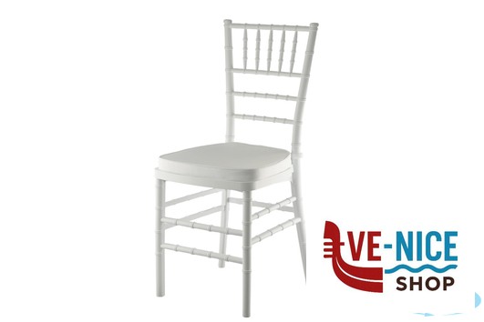 mobili per esterno CUSCINO PER SEDIA CHIAVARINA IN TESSUTO CON LACCETTI IN VELCRO IMPORT PROFESSIONAL - immagine 2