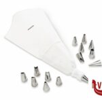 utensili vari per dolci DAILY SACCO DECORATORE PROFESIONALE CON 14 BECCUCCI IN ACCIAIO INOX GHIDINI CIPRIANO
