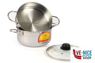 inox DAISY-VAPORIERA CON CESTELLO CM28 760EA PER INDUZIONE MONTINI GUERINO SNC