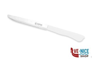 acciaio DE LUXE-CONFEZIONE 6 COLTELLI BISTECCA-PIZZA LAMA CM 12 BIANCO COLTELLERIE INOX BONOMI