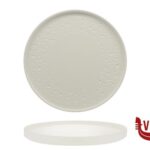piatti DEVA BIANCO-PIATTO NORDIC CM 22 X H 2,3 ALLUMINA IMPORT TAVOLA PROFESSIONAL