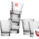 vetro DIAMOND TRASPARENTE-CONFEZIONE 6 BICCHIERI CAFFEINO CL.8 BORMIOLI ROCCO