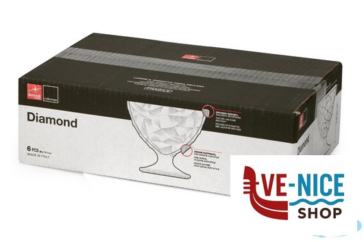 altri calici DIAMOND TRASPARENTE-COPPE DESSERT CL 36 BORMIOLI ROCCO - immagine 3