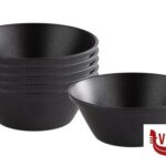 ciotolina DIP BOWLS-SET 6 COPPETTE INOX GRIGIO SCURO CM 6H2,5 ML40 APS  ASSHEUER POTT GMBH E CO KG