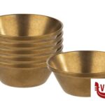 ciotolina DIP BOWLS-SET 6 COPPETTE INOX GOLD D6H2,5 CM 40 ML APS  ASSHEUER POTT GMBH E CO KG