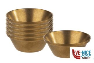ciotolina DIP BOWLS-SET 6 COPPETTE INOX GOLD D6H2,5 CM 40 ML APS ASSHEUER POTT GMBH E CO KG