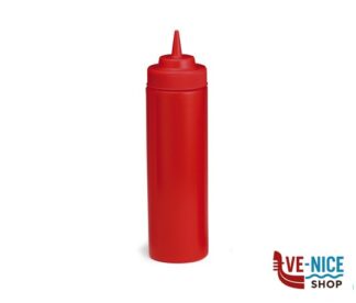 preparazione cibi DISPENSER 6 PEZZI.BASE LARGA ROSSO.236ML TABLECRAFT