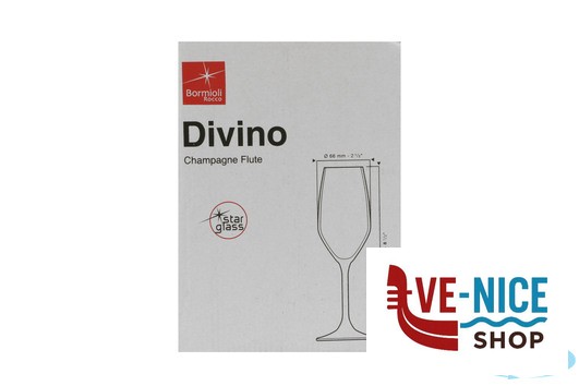 vetro DIVINO-CALICE FLUTE CL 24 1.96141 BORMIOLI ROCCO - immagine 5