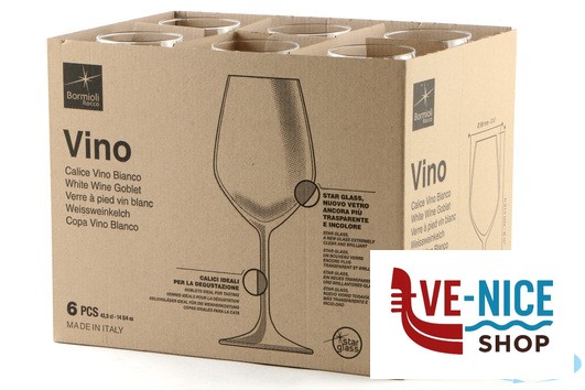 vetro DIVINO VETRO CALICE VINI BIANCHI CL 44,5 BORMIOLI ROCCO - immagine 3