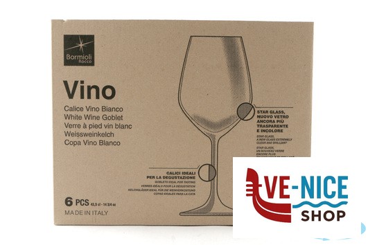 vetro DIVINO VETRO CALICE VINI BIANCHI CL 44,5 BORMIOLI ROCCO - immagine 4