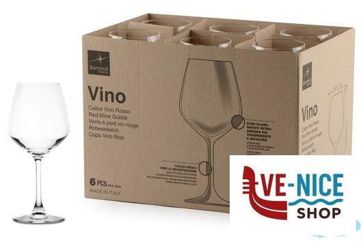 vetro DIVINO-CAL.VINI ROSSI CL.53 196131B BORMIOLI ROCCO - immagine 2