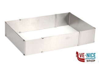 utensili vari per dolci DOLCE ANELLO REGOLABILE RETTANGOLARE 24X20-46X36 2027 GHIDINI CIPRIANO