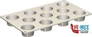 preparazione cibi DOLCE STAMPO IN SILICONE MUFFINS CM 30 1427 GHIDINI CIPRIANO