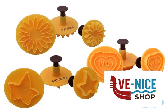 utensili vari per dolci DOLCI - SET 3 TAGLIAPASTA EDERA  03GD253 PEDRINI - immagine 4