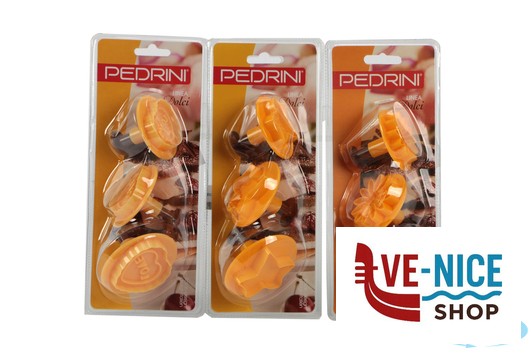 utensili vari per dolci DOLCI - SET 3 TAGLIAPASTA EDERA  03GD253 PEDRINI - immagine 3