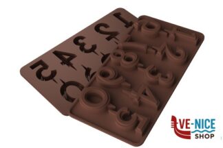 preparazione cibi DOLCI - STAMPO CIOCCOLATINI. NUMERI 3GD315 PEDRINI