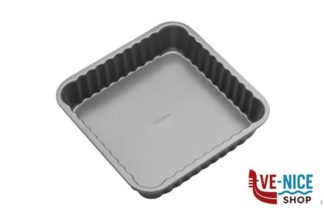 preparazione cibi DOLCI. STAMPO PER TORTA QUADRO CM 24X24 3GD120G PEDRINI