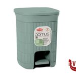 pattumiere DOMUS-PATTUMIERA BAGNO LT.6 CM20X20XH.28 GREEN TEA STEFANPLAST