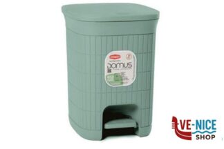 pattumiere DOMUS-PATTUMIERA LT.20 CM 31X27XH.38 GREEN TEA STEFANPLAST
