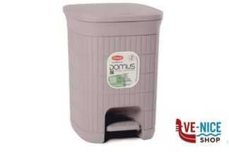 pattumiere DOMUS-PATTUMIERA LT.20 CM 31X27XH.38 GREIGE STEFANPLAST