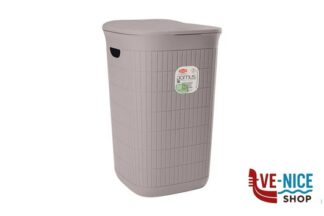 porta biancheria DOMUS-PORTABIANCHERIA LT.50 37X36XH.56 COLOR GREIGE STEFANPLAST