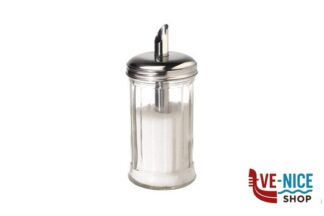 formaggera DOSAZUCCHERO INOX-VETRO CM 7,5 H.17 CL 32 40506 APS ASSHEUER POTT GMBH E CO KG