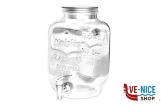 vetro DRINK DISPENSER CON RUBINETTO LT.5,0 IMPORT CUCINA