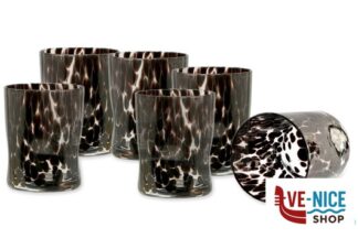 vetro DROPS-CONFEZIONE.6 BICCHIERI ACQUA CL 33 NERO VETRERIA%20ARTISTICA%20DI%20COPPOLA%20ALESS
