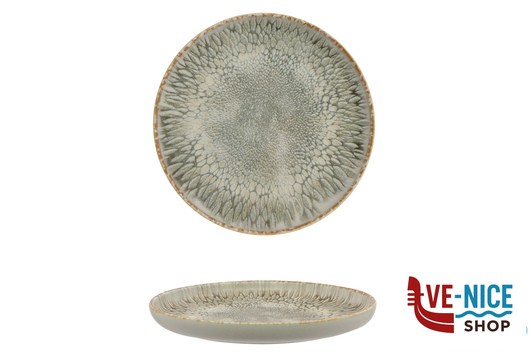 porcellana DUST-PIATTO PIANO BORDO ALTO CM.17,5 FF0271692095 MESA CERAMICS LDA