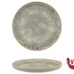 porcellana DUST-PIATTO PIANO BORDO ALTO CM.22 FF0261691740 MESA CERAMICS LDA