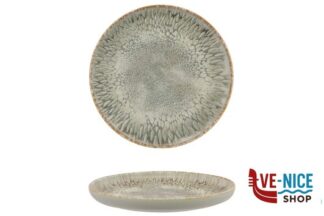 porcellana DUST-PIATTO PIANO BORDO ALTO CM.22 FF0261691740 MESA CERAMICS LDA