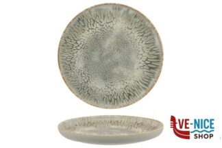 porcellana DUST-PIATTO PIANO BORDO ALTO CM.33 FF0241691557 MESA CERAMICS LDA