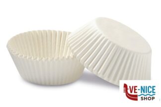 preparazione cibi EASY BAKE-SET 100 PIROTTINI BIANCHI CM.7 15749 GUARDINI