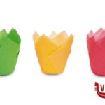 preparazione cibi EASY BAKE-SET 12 MUFFIN TULIP CM.7,5  15752 - CARTA GUARDINI