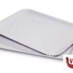 preparazione cibi EASY BAKE-SET 2 VASSOI RETTANGOLARI BIANCHI CM 28X42 GUARDINI