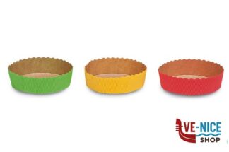 preparazione cibi EASY BAKE-SET 6 STAMPI TORTINA COLORATI CM.10 15754 GUARDINI