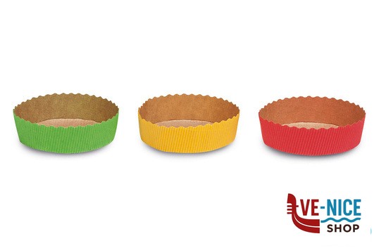 preparazione cibi EASY BAKE-SET 6 STAMPI TORTINA COLORATI CM.10 15754 GUARDINI