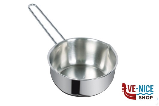 inox ECO - CASSERUOLA CONICA 1MANICO CM14 INOX 214-14 METALSOMMA
