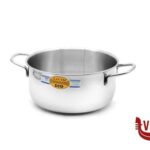 inox ECO - CASSERUOLA FONDA 2MANICI CM12 INOX 205-12 METALSOMMA