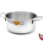 inox ECO - CASSERUOLA FONDA 2MANICI CM18 INOX 205-18 METALSOMMA